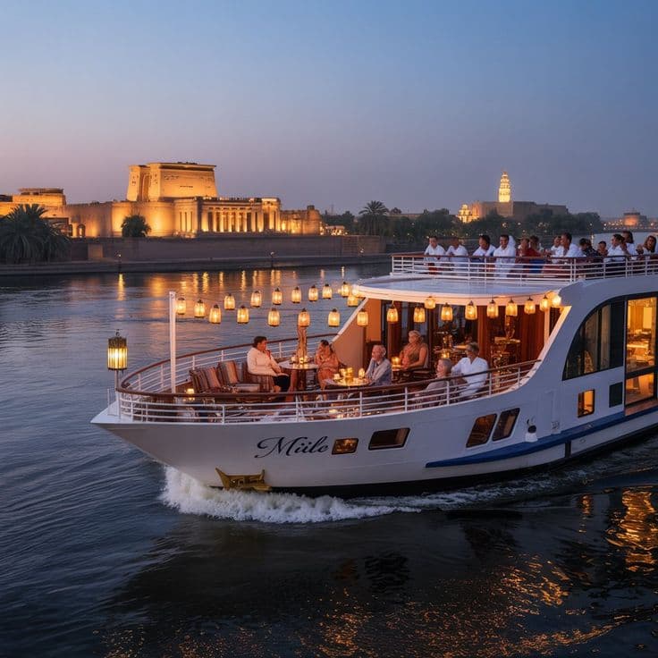 Cairo Nile Dinner Cruise & Show (2 Hours) - image 1